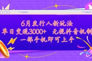 发行人计划最新玩法，单日变现3000+，简单好上手