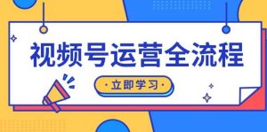 微信视频号运营课程：全面解析与实操指南