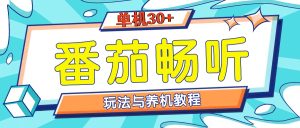 番茄畅听养机教程与单日 30 + 收益玩法