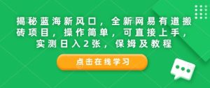 网易有道搬砖项目揭秘：简单操作，轻松日入2张，新手也能快速上手