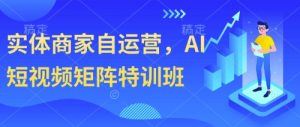 实体商家自运营，AI自媒体矩阵训练营
