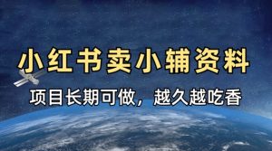 小学教辅材料在小红书那样卖，新项目长期性稳定盈利，越长越受欢迎