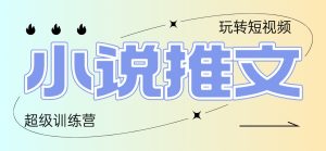 小说推文夏令营，仅需拷贝，黏贴，新手轻轻松松日入