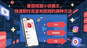 西红柿短片小说文章，迅速制作及发作品的两种方式