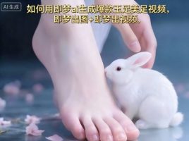 如何用即梦ai生成爆款玉足美足视频，即梦出图+即梦出视频，快速涨粉