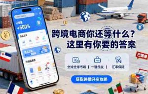 跨境电商你还等什么?这里有你要的答案【音频课】