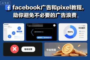 facebook广告和pixel教程,助你避免不必要的广告浪费