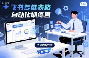 飞书多维表格自动化训练营,手把手教你告别重复处理,用多维表格开启高效办公新模式