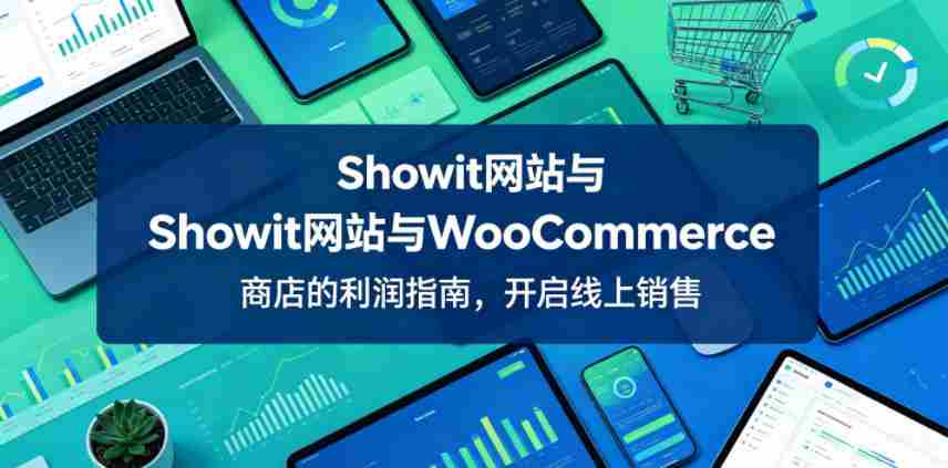 Showit网站与WooCommerce商店的利润指南，开启线上销售【原创双语字幕】