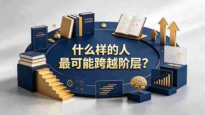付费文章：什么样的人最可能跨越阶层？具备这五种特质，普通人也能顺利跨越阶层