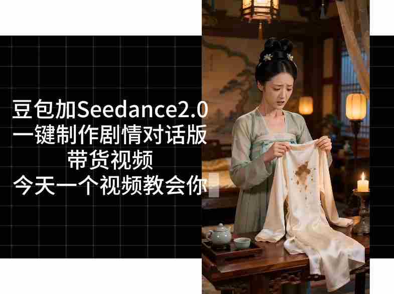 用Coze扣子工作流，我们就能一键制作剧情对话版带货视频，全程无需手动剪辑，从0到1演示搭建过程