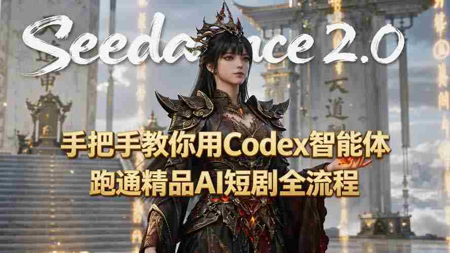 手把手教你用Seedance2.0+Codex智能体跑通精品AI短剧全流程（附3种skill技能）