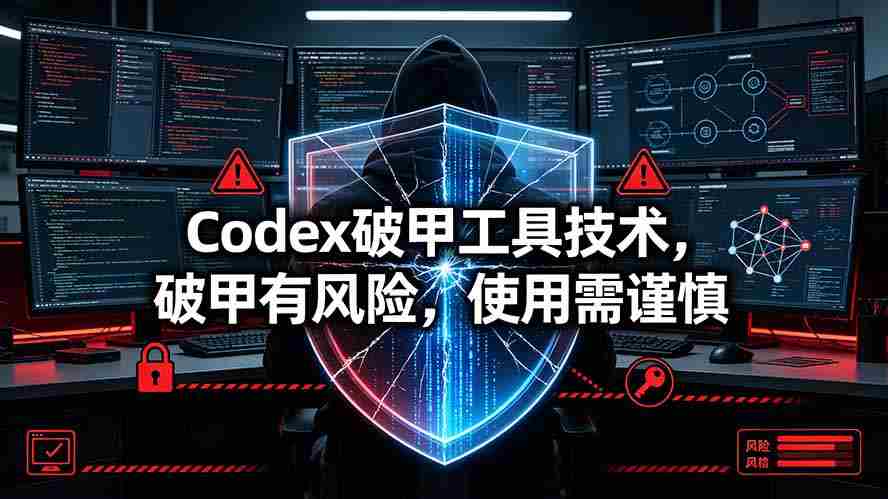 Codex破甲工具技术，破甲有风险，使用需谨慎