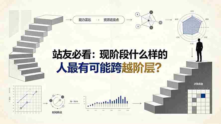 付费文章：站友必看：现阶段什么样的人最有可能跨越阶层?