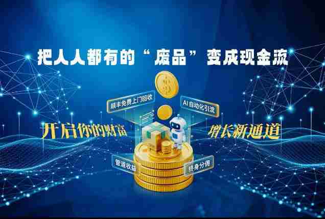 刚需蓝海市场：14亿人的生意！教你用微信小程序+视频号、抖音、小红书等平台，把人人都有的“废品”变成现金流