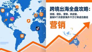 跨境出海全盘攻略:流程,团队,营销,供应链,复制9个月斩获海外千万订单成功路径